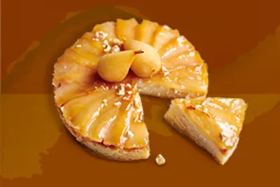 Plăcintă cu pere și caramel