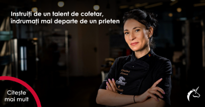 Instruiți de un talent de cofetar, îndrumați mai departe de un prieten