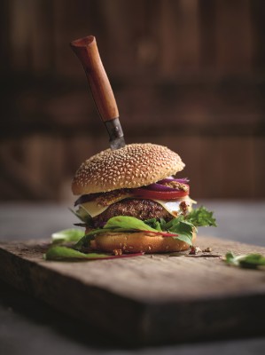 Chifle burger cu maia