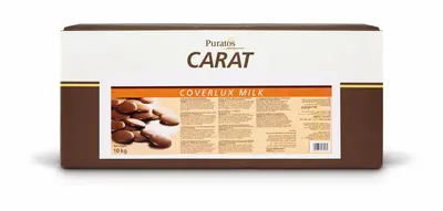 Glazură cu cacao și lapte Carat Coverlux Milk