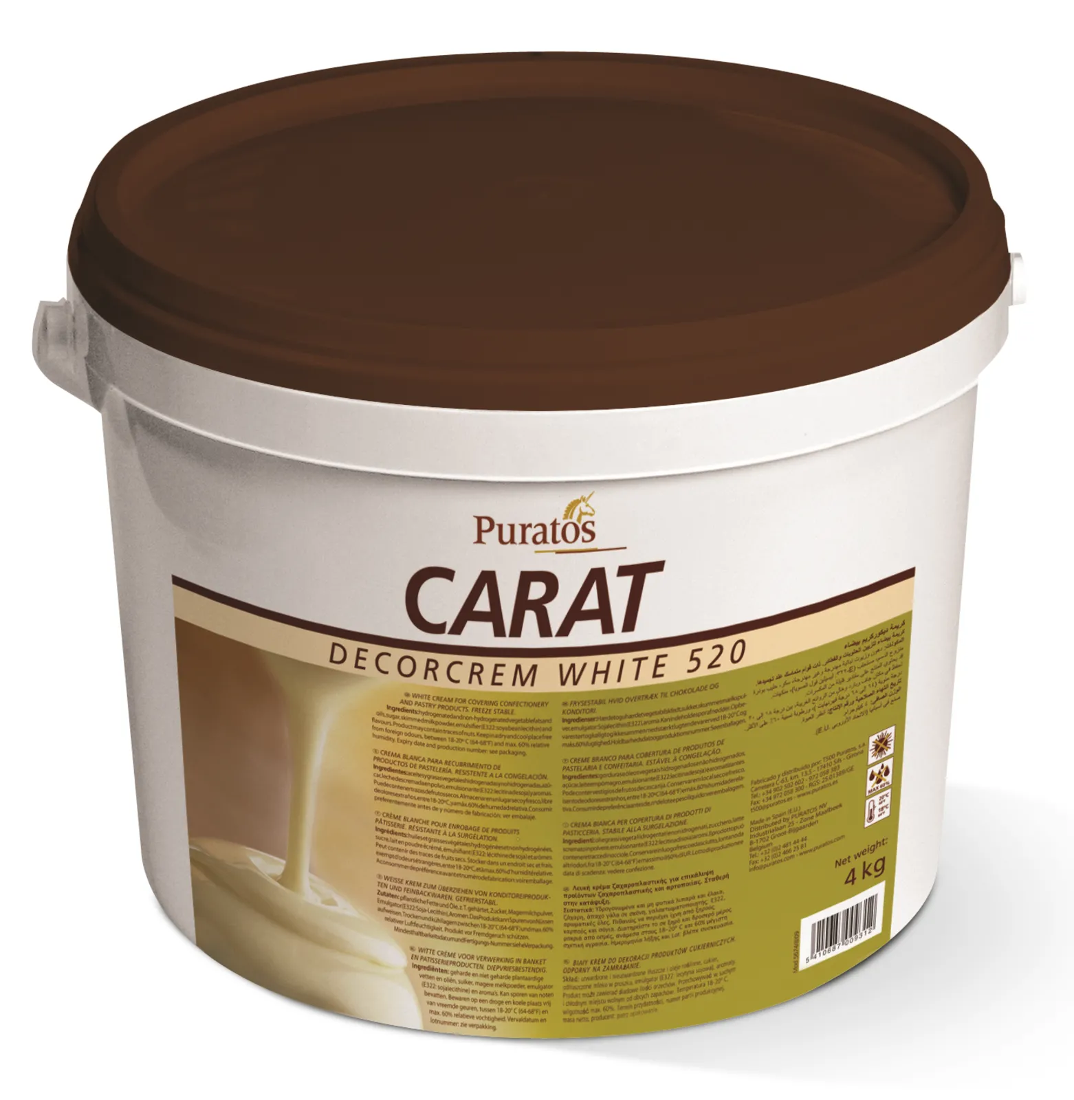 Carat Decorcrem White - Puratos