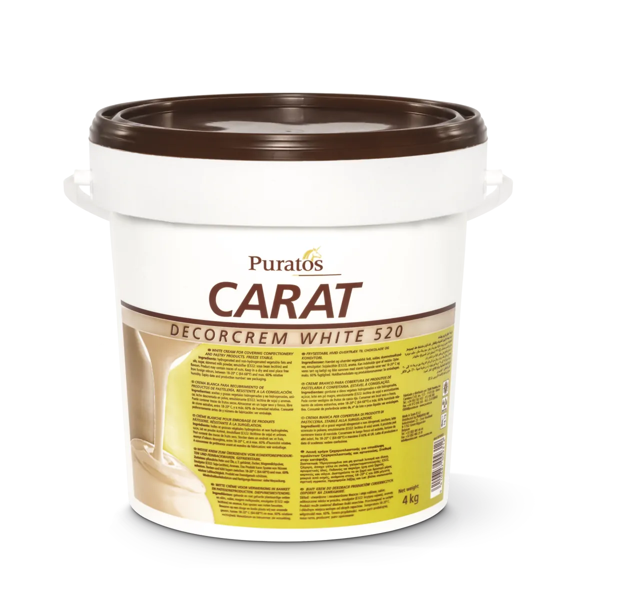 Carat Decorcrem White - Puratos