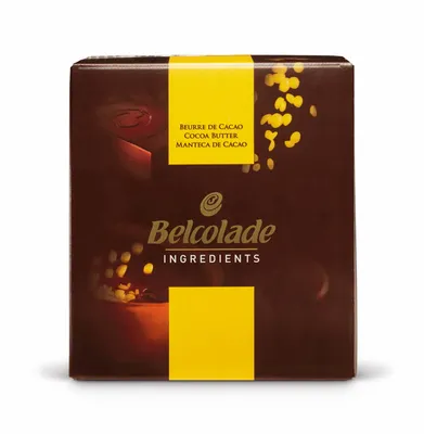Unt de cacao pur de primă presă Cacao-Trace „Belcolade Cocoa Butter Cacao-Trace”