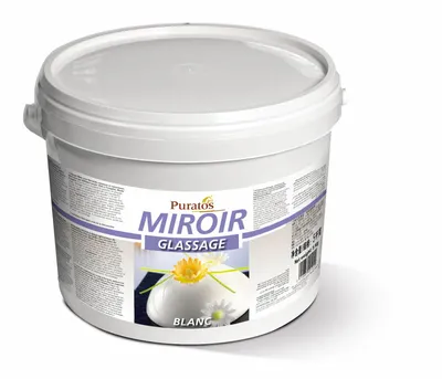 Miroir Glassage Chocolat Blanc