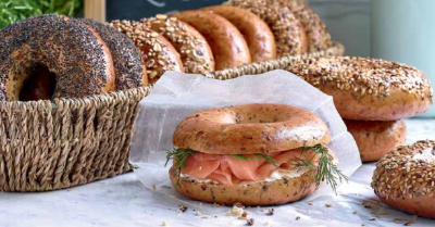 Bagel cu secară încolțită