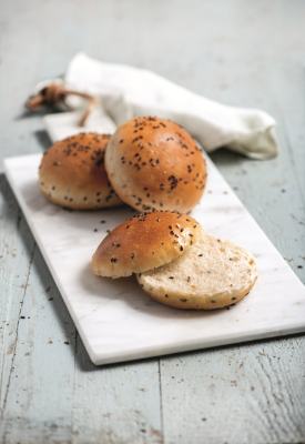 Chifle burger cu germeni de grâu