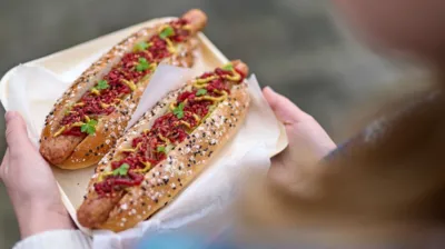 Plant-Based Brioche Dog