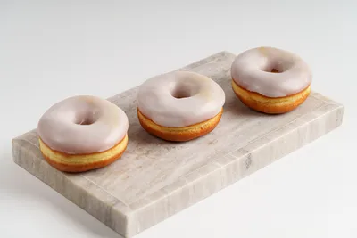 Donut cu fondant