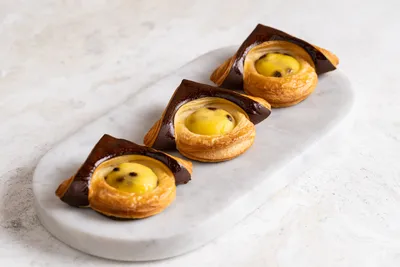 Danish cu vanilie și ciocolată