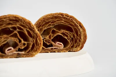 Croissant cu șuncă și cașcaval Easy Lamination Rye